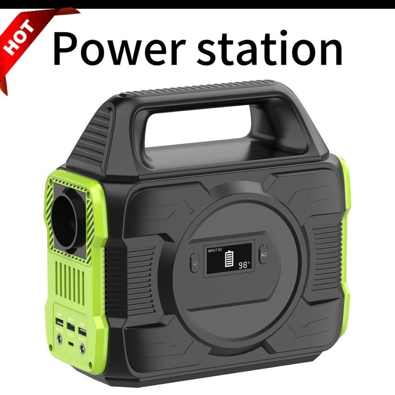300W/600W/1200W Ondas sinusoidais Estação de energia exterior e doméstica Bateria fixa incluída