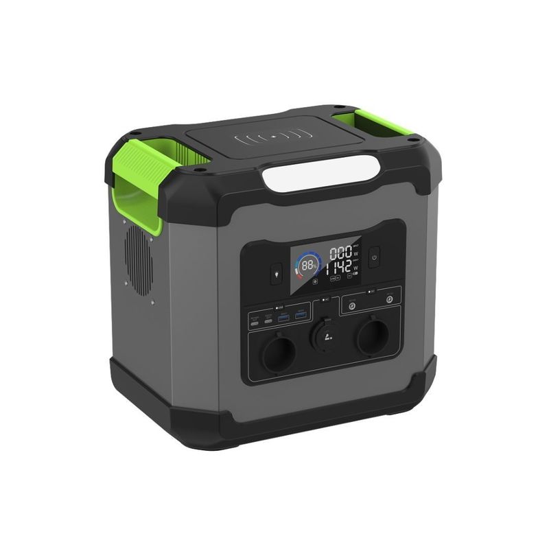 Gerador solar portátil de 1500W/1344wh Estação de energia portátil para preparação para desastres