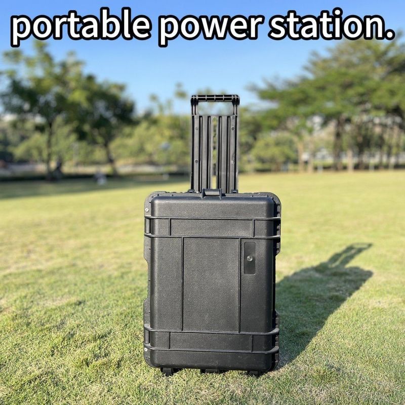 Bateria de energia de reserva recarregável de 3000W/4000W/5000W para viagens ao ar livre Modo de carregamento solar