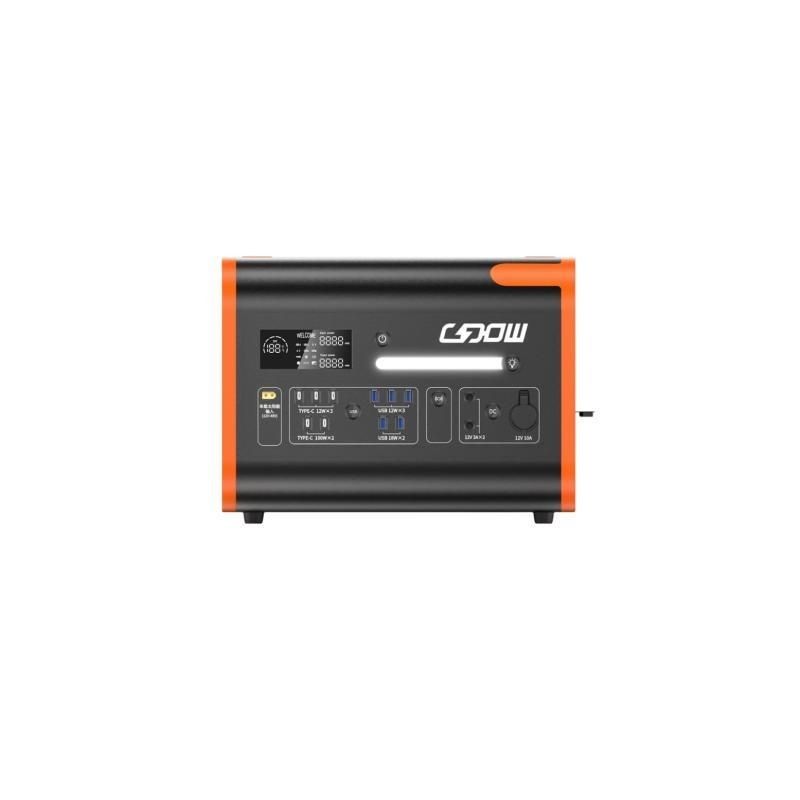 3500W de potência constante 2200W Sistema portátil de armazenamento de energia com usb power station