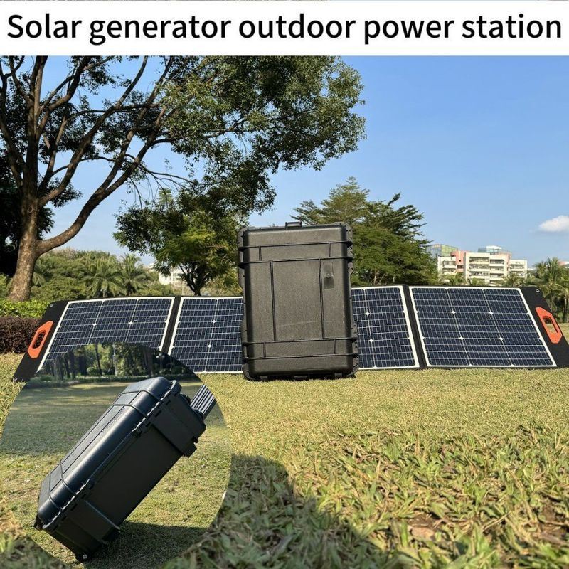 Estação de energia móvel portátil de 5000W com USB e carregamento de carro Aplicativo compatível Todos