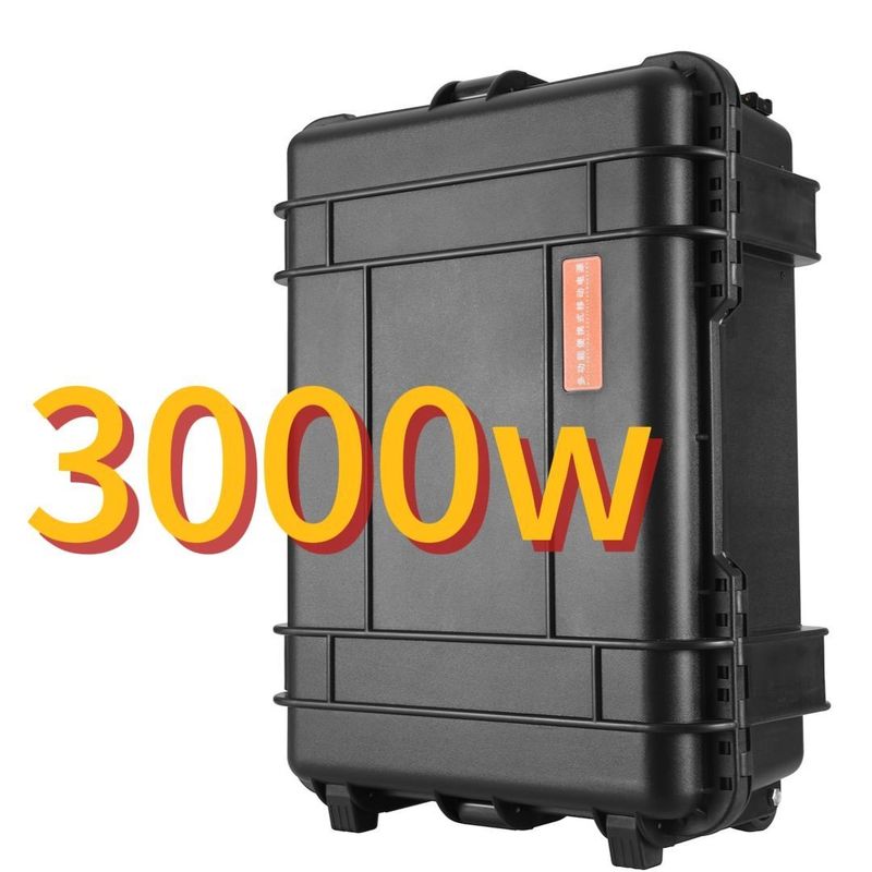 4000W Potência de saída Geradores de energia solar Estação de energia portátil para fotografia de UAV ao ar livre