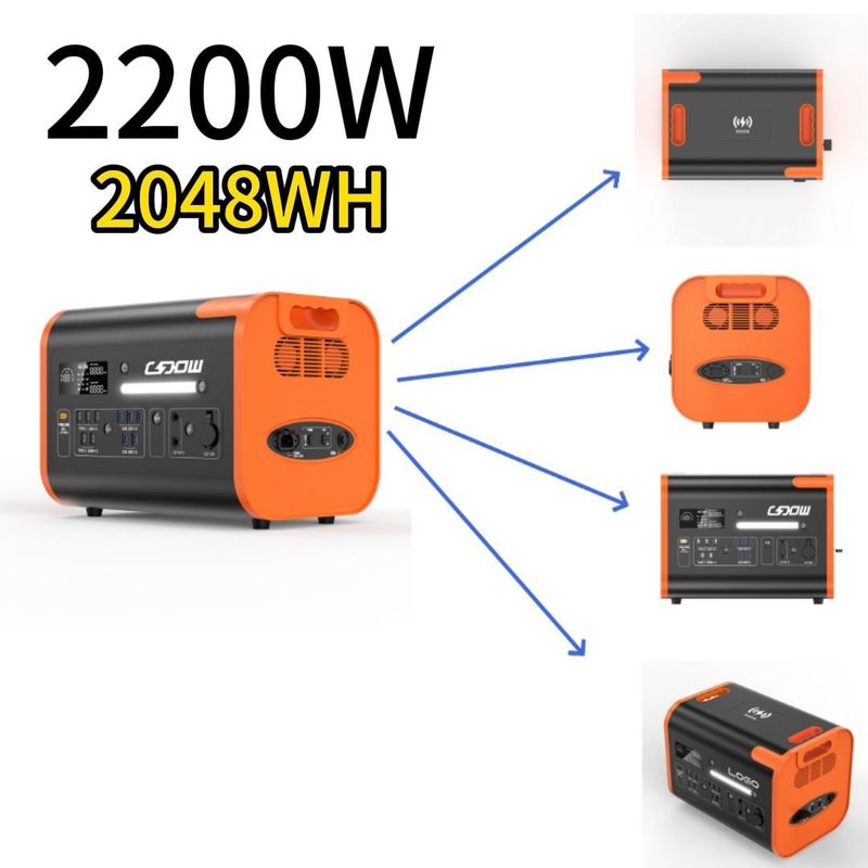 51.52V40ah 3.22V*16s Inverter de energia de espera para acampamento com capacidade de bateria 51.52V40ah