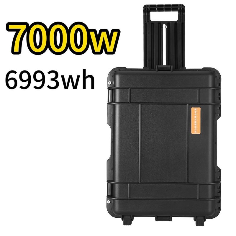 Mercados da Ásia Oriental 7000W/6993wh Central de Energia Portátil para Fotografia a Drone ao Ar Livre