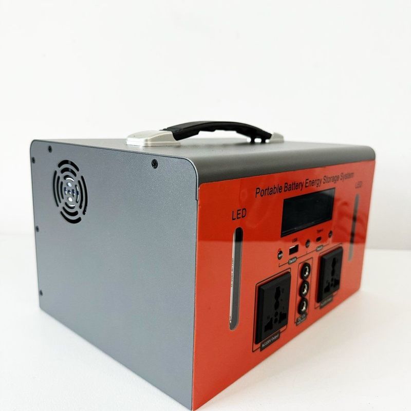 45W Solar Panels and Lithium Battery Portable Power Station 300W 500W Gerador Solar
