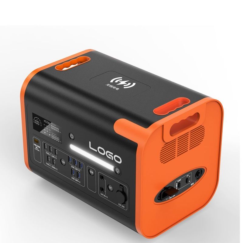 40ah/2200W Carregador Bateria de lítio incorporada Vida útil Po4 Gerador solar Central de energia