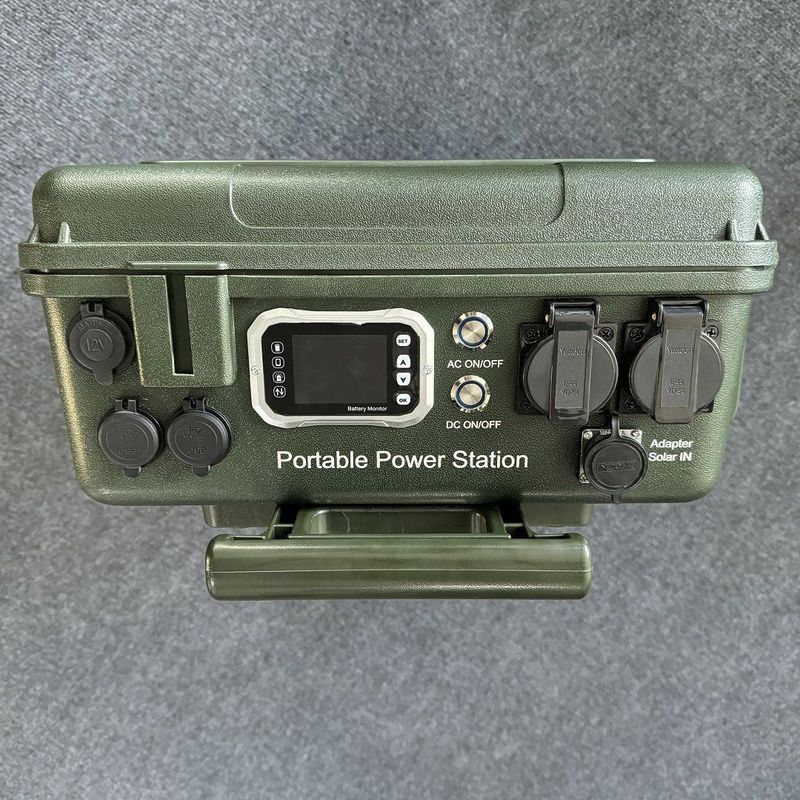 12V/10A DC Output 220V Gerador Solar Portátil 300W 2200W 7000W para a gama Soc 5%-95%