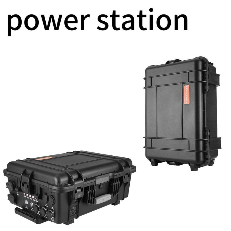 110V/220V AC Output Carregador portátil para casa e acampamento 6000W 6212Wh com painel solar USB