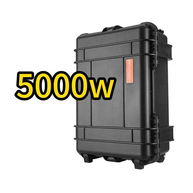 110V/230V5000W Potência Estação de energia solar portátil para casa RV Banco de carregamento externo