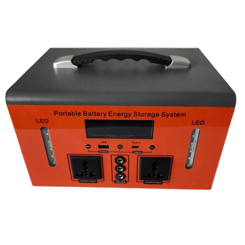 300W/500W Pequena Estação de Energia de Monitorização Ambiental UAV portátil M3 conectada XT300