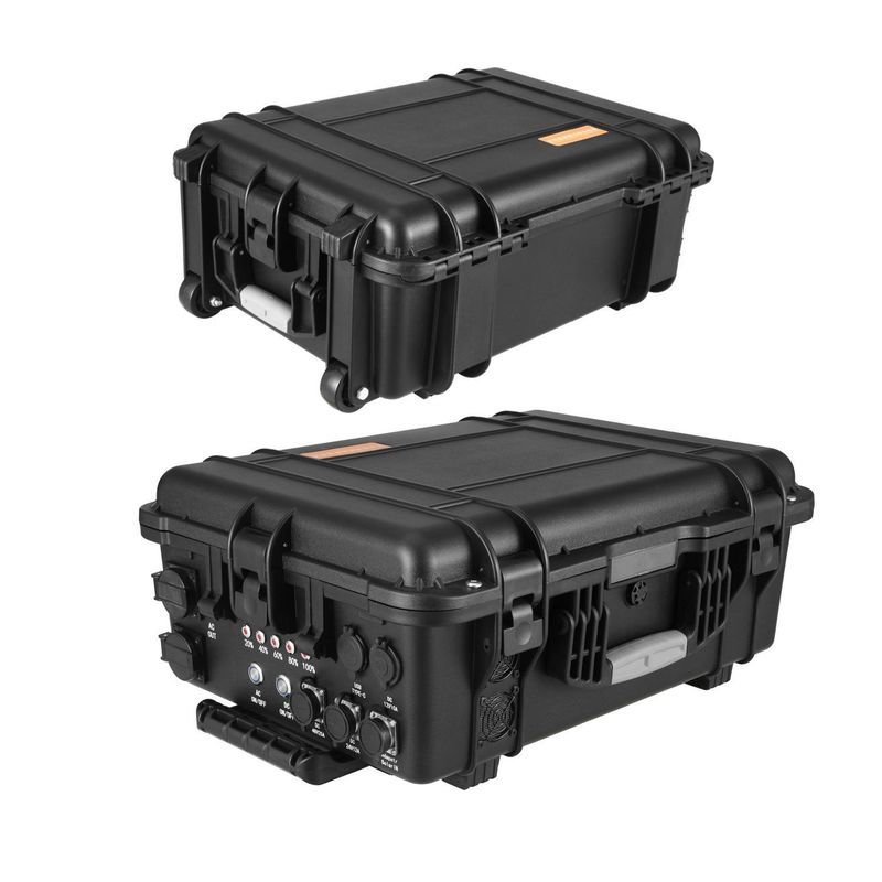 Estação de energia portátil ao ar livre para fãs de transmissão ao vivo Ferramentas elétricas Corrente de saída AC 15A Max USB