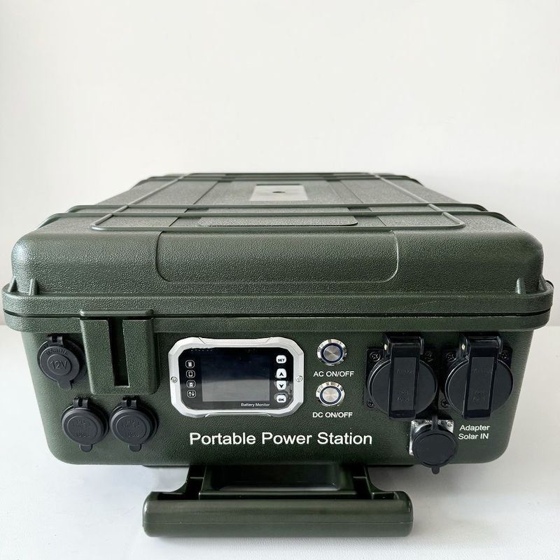 Frequência de saída AC 50Hz 7000 Cessão de energia doméstica Estação de energia portátil de emergência