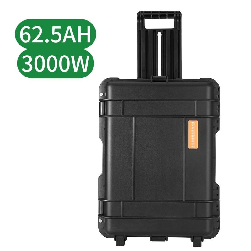 220-240V-4000W Potência de saída Estação de energia portátil para armazenamento de energia ao ar livre em acampamentos