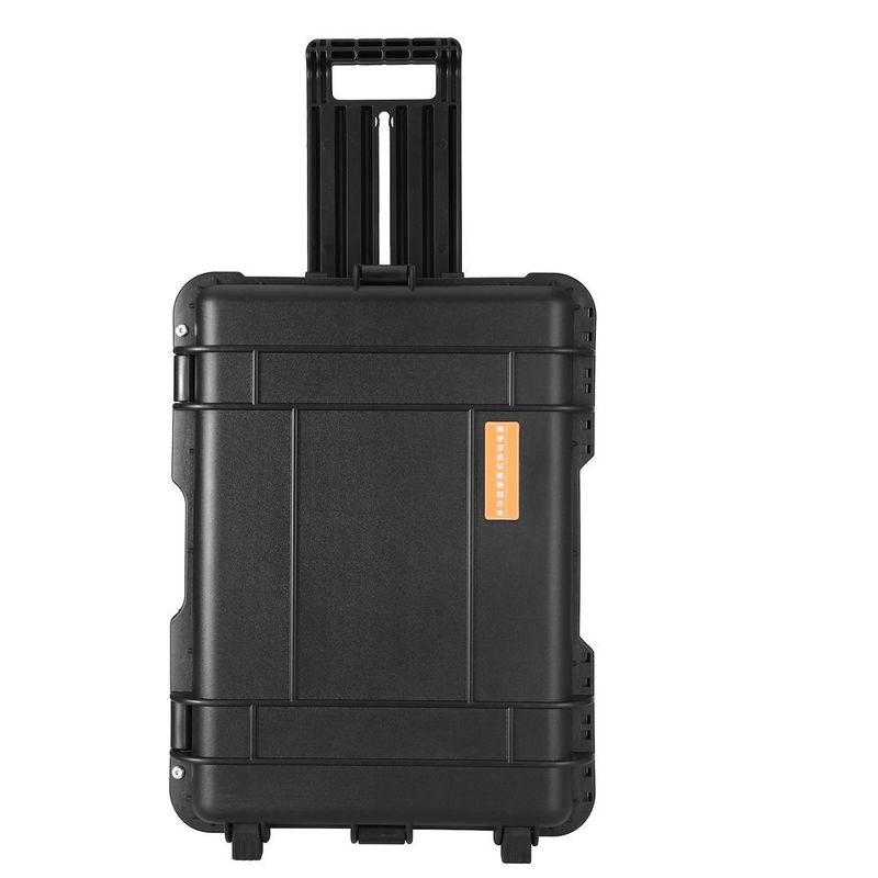 Estação de energia portátil de 110V/220V preto 6000W para RV de acampamento ao ar livre e carregamento de emergência