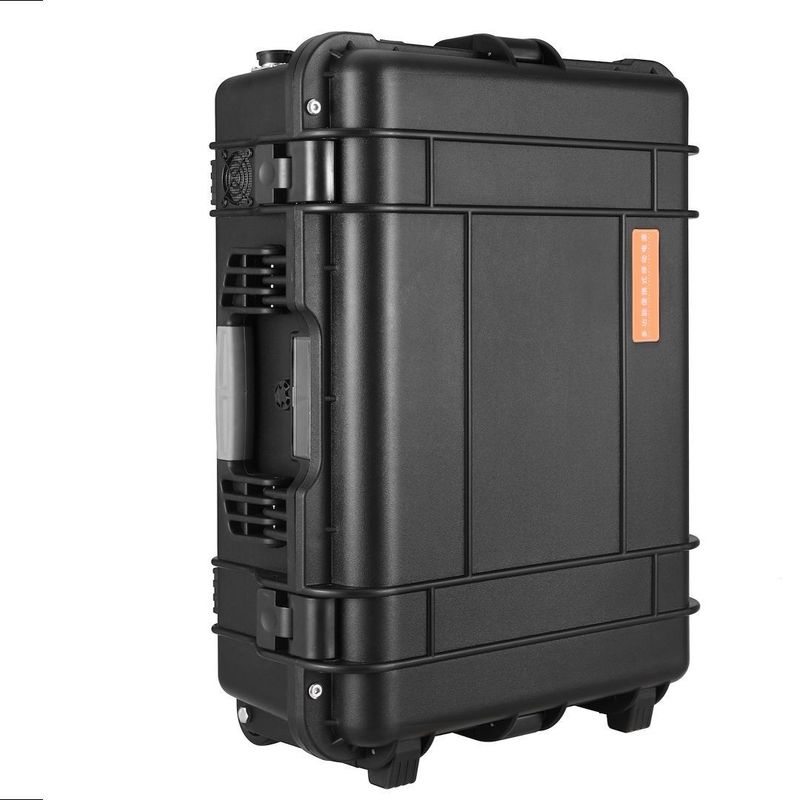 AC Pure Sine Wave LiFePO4 6000W 3000W Central de energia portátil para situações de emergência