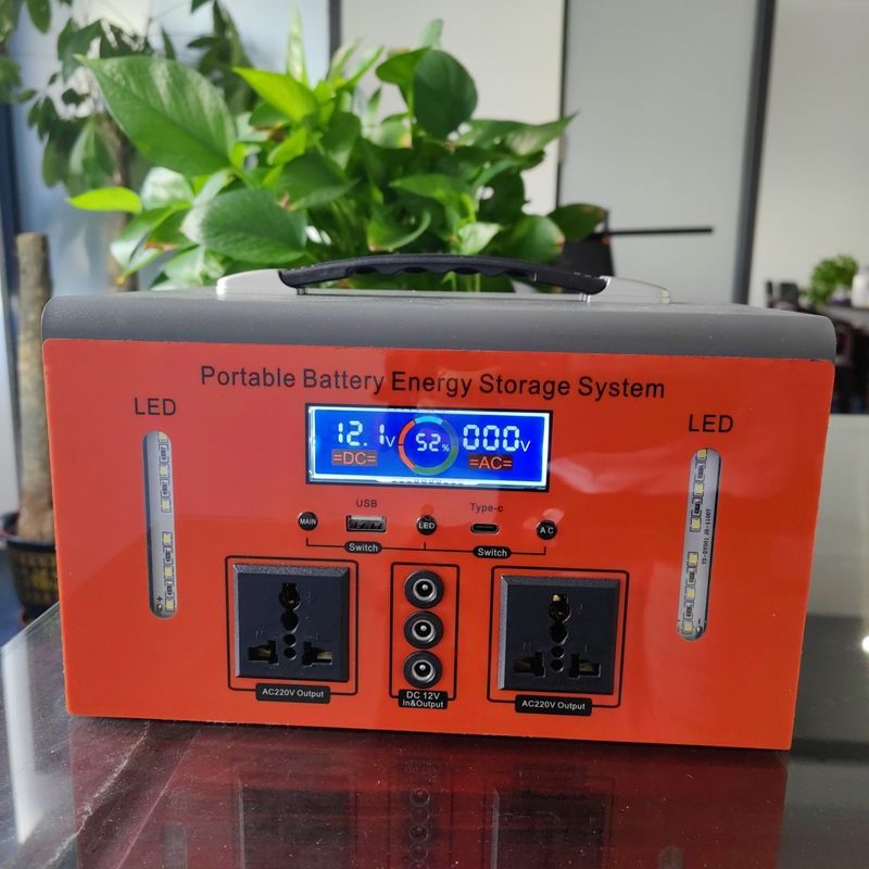 500W Tiger Baby Camping Hunting Emergency Power Station com 12V DC Output 11-14V Max