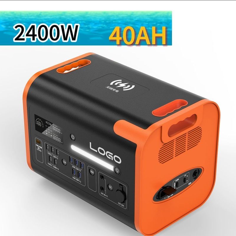 2400W/2048wh Tabela de actualização para estação de emergência de grande capacidade portátil ao ar livre