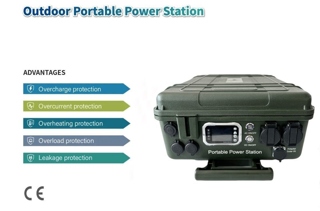 Iniciação a Quente 7000W/7056wh LiFePO4 Bateria UPS para Usos Domésticos Estação de Energia Portátil ao Ar Livre