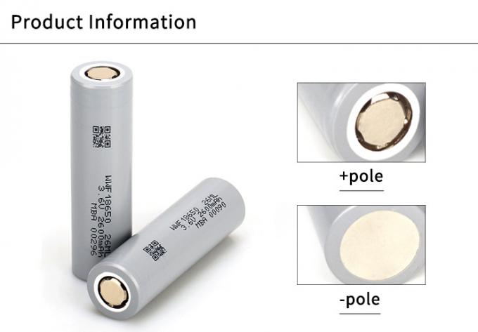 -40° 18650/26ml 30ml Low Temperature Battery High Performance Battery Rechargeable